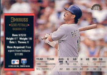 Geno Petralli  baseball card collectible - Main Image 2