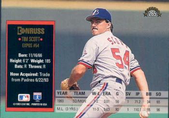 Tim Scott  baseball card collectible - Main Image 2