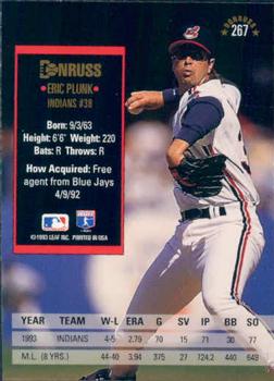 Eric Plunk  baseball card collectible - Main Image 2