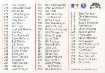 Checklist: 248-330  baseball card collectible - Main Image 2