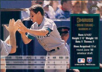 Brian Turang  baseball card collectible - Main Image 2