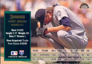 Randy Johnson  baseball card collectible - Main Image 2