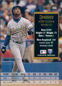 Troy O’Leary  baseball card collectible - Main Image 2