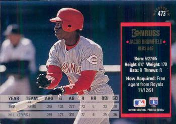 Jacob Brumfield  baseball card collectible - Main Image 2