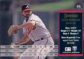 Steve Bedrosian  baseball card collectible - Main Image 2