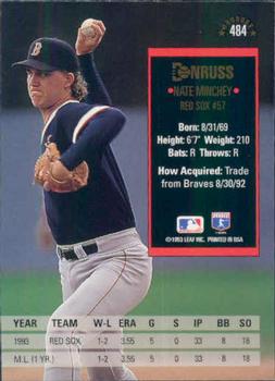 Nate Minchey  baseball card collectible - Main Image 2