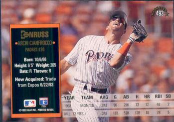 Archi Cianfrocco  baseball card collectible - Main Image 2