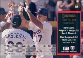 Dan Peltier  baseball card collectible - Main Image 2