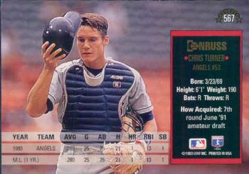 Chris Turner  baseball card collectible - Main Image 2