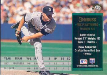 Erik Plantenberg  baseball card collectible - Main Image 2