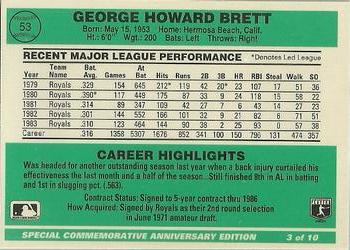 George Brett  baseball card collectible - Main Image 2