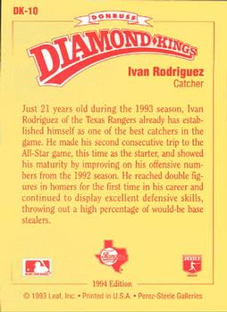 Ivan Rodriguez  baseball card collectible - Main Image 2