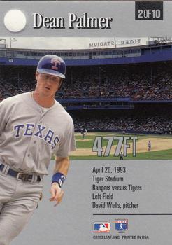 Dean Palmer  baseball card collectible - Main Image 2