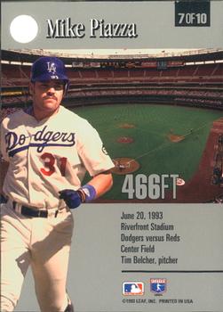 Mike Piazza  baseball card collectible - Main Image 2