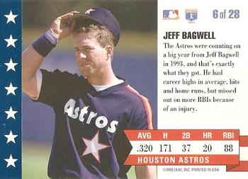 Jeff Bagwell  baseball card collectible - Main Image 2