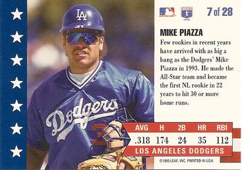 Mike Piazza  baseball card collectible - Main Image 2