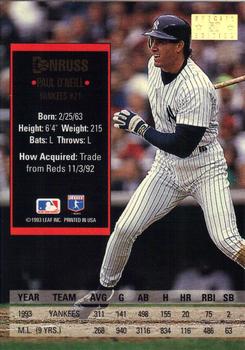 Paul O’Neill  baseball card collectible - Main Image 2