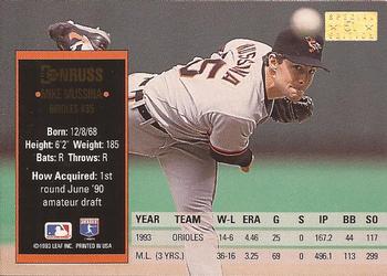 Mike Mussina  baseball card collectible - Main Image 2