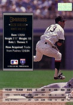 Ozzie Guillen  baseball card collectible - Main Image 2