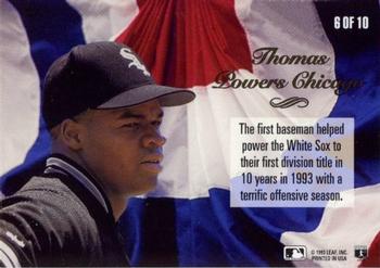 Frank Thomas  baseball card collectible - Main Image 2