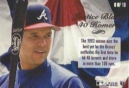 David Justice  baseball card collectible - Main Image 2