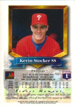 Kevin Stocker  baseball card collectible - Main Image 2