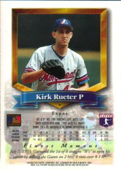 Kirk Rueter  baseball card collectible - Main Image 2