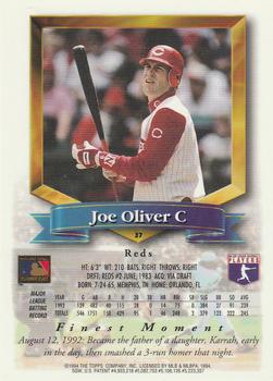 Joe Oliver  baseball card collectible - Main Image 2