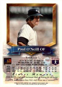 Paul O’Neill  baseball card collectible - Main Image 2
