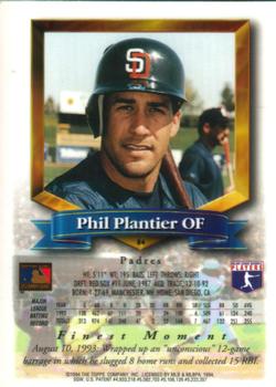 Phil Plantier  baseball card collectible - Main Image 2