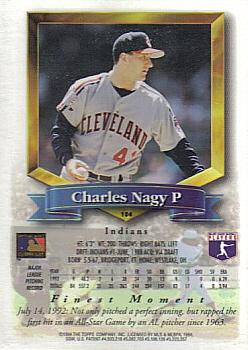 Charles Nagy  baseball card collectible - Main Image 2
