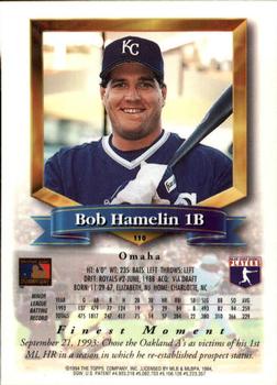Bob Hamelin  baseball card collectible - Main Image 2