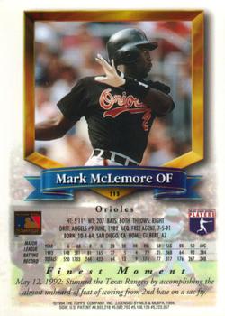 Mark McLemore  baseball card collectible - Main Image 2