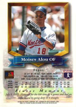 Moises Alou  baseball card collectible - Main Image 2
