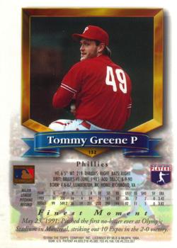 Tommy Greene  baseball card collectible - Main Image 2