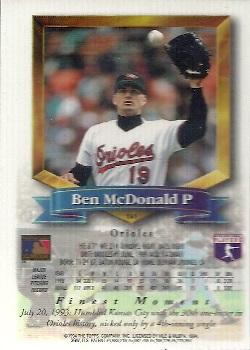 Ben McDonald  baseball card collectible - Main Image 2