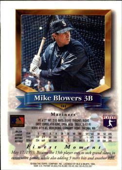 Mike Blowers  baseball card collectible - Main Image 2