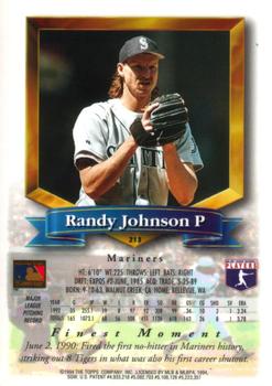 Randy Johnson  baseball card collectible - Main Image 2