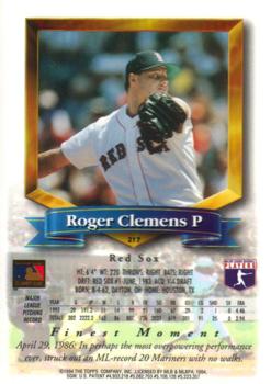 Roger Clemens  baseball card collectible - Main Image 2