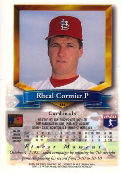 Rheal Cormier  baseball card collectible - Main Image 2