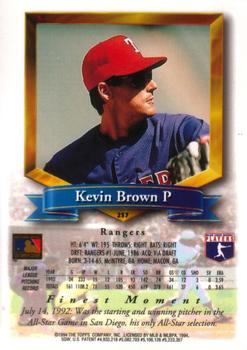 Kevin Brown  baseball card collectible - Main Image 2