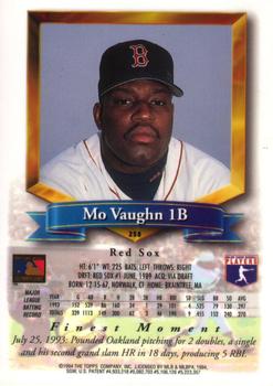 Mo Vaughn  baseball card collectible - Main Image 2
