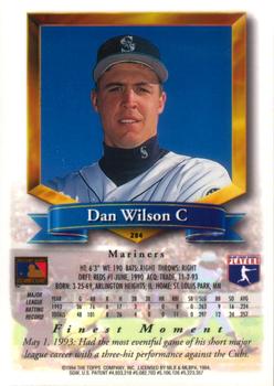 Dan Wilson  baseball card collectible - Main Image 2