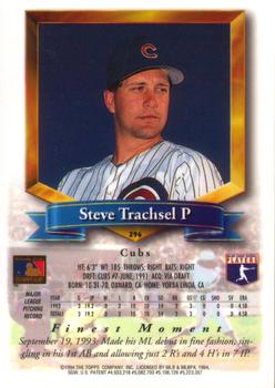Steve Trachsel  baseball card collectible - Main Image 2
