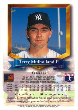 Terry Mulholland  baseball card collectible - Main Image 2