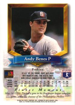 Andy Benes  baseball card collectible - Main Image 2