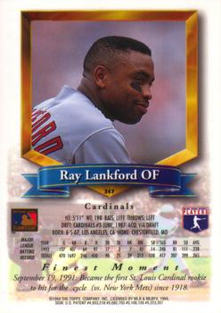 Ray Lankford  baseball card collectible - Main Image 2