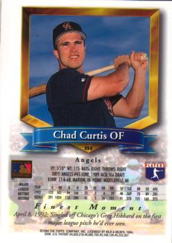 Chad Curtis  baseball card collectible - Main Image 2
