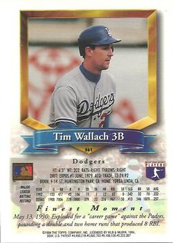 Tim Wallach  baseball card collectible - Main Image 2