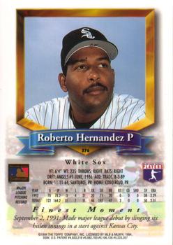 Roberto Hernandez  baseball card collectible - Main Image 2